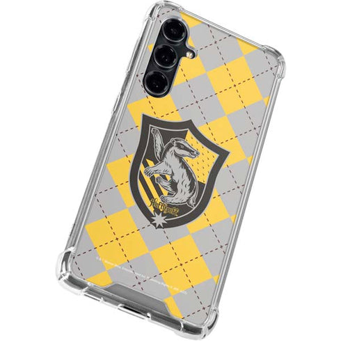 Wizarding World Harry Potter Hufflepuff Crest Galaxy S23 FE Clear Case